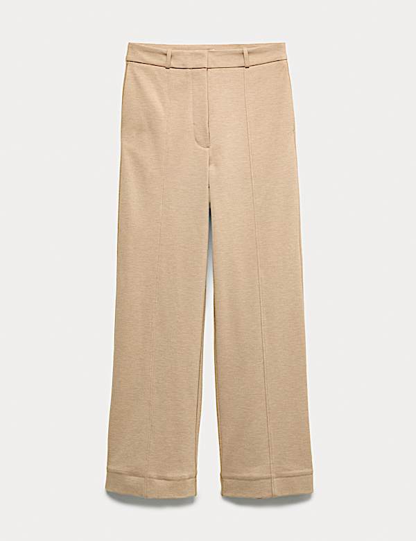 Jersey Wide Leg Trousers - ES
