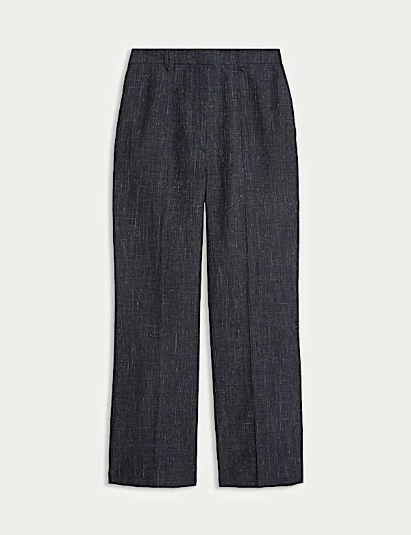 British Wool Rich Straight Leg Trousers - ES