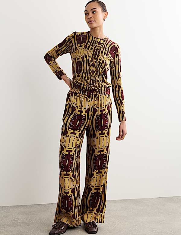 Straight Leg Trousers - NL