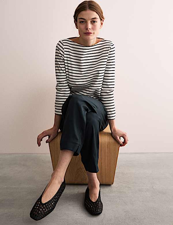 Elasticated Waist Pull On Tapered Trousers - GR