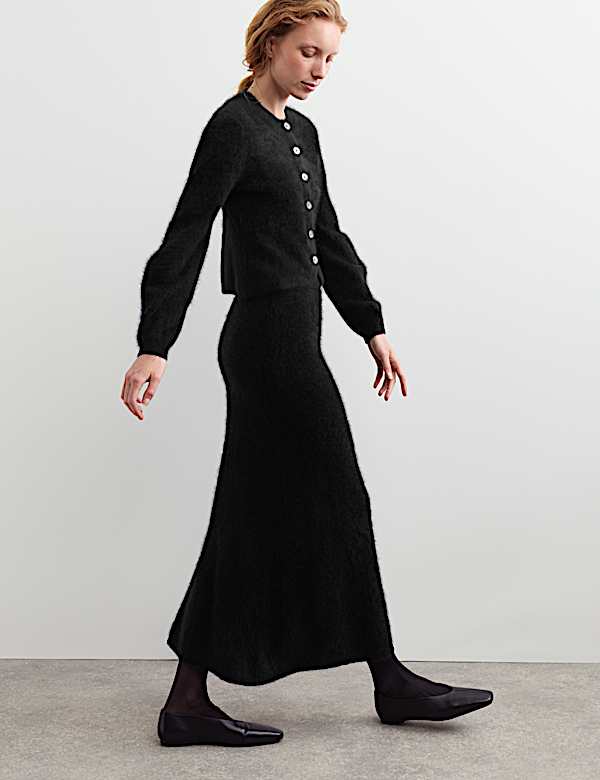 Midaxi Skirt with Cashmere - CH