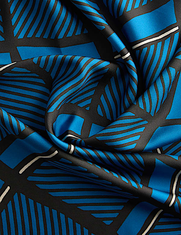 Pure Silk Checked Scarf - AU