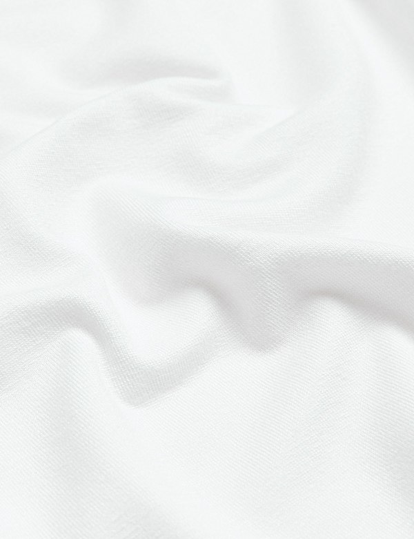 Slash Neck 3/4 Sleeve Top - BG