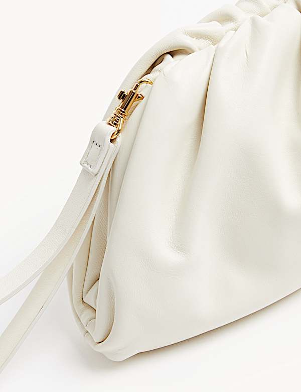 Leather Clutch Bag - GR