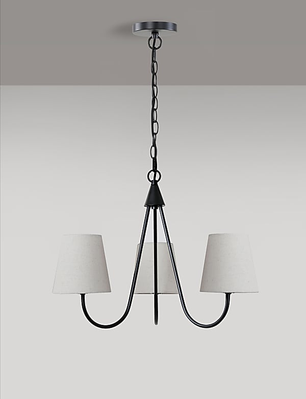 3 Shade Ceiling Light Lighting M S GR