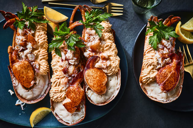 Collection 4 Canadian Lobster Halves (Serves 4)