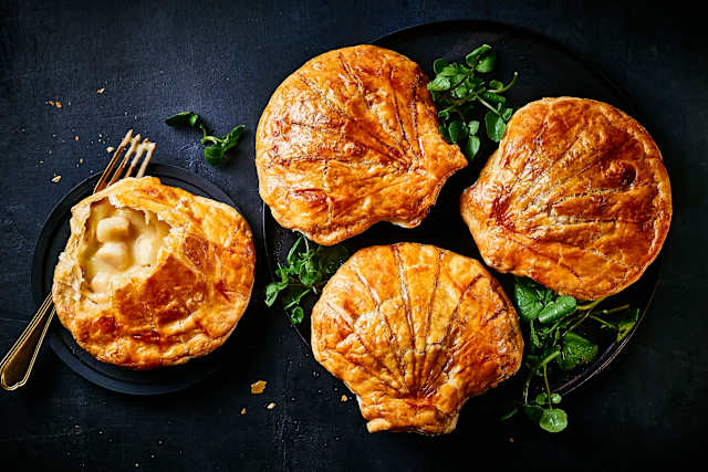 Collection Scallop en Croutes (Serves 4)