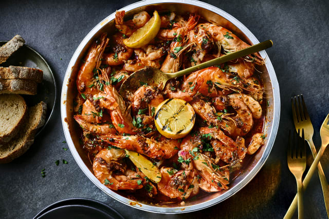 Collection Prawn Medley with Paprika Dressing & Harissa Butter (Serves 4-6)