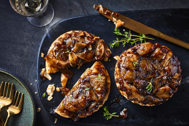 Shallot Tarte Tatin (Serves 2)