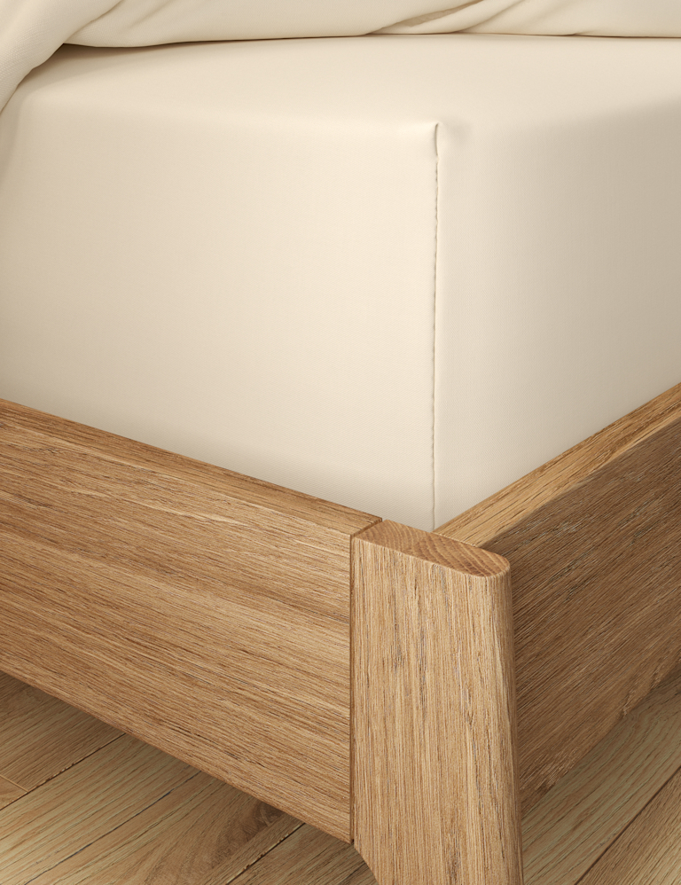 Cotton Rich Percale Extra Deep Fitted Sheet