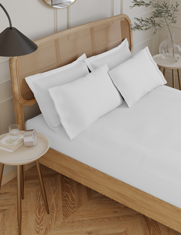 Egyptian Cotton 230 Thread Count Crisp Fitted Sheet