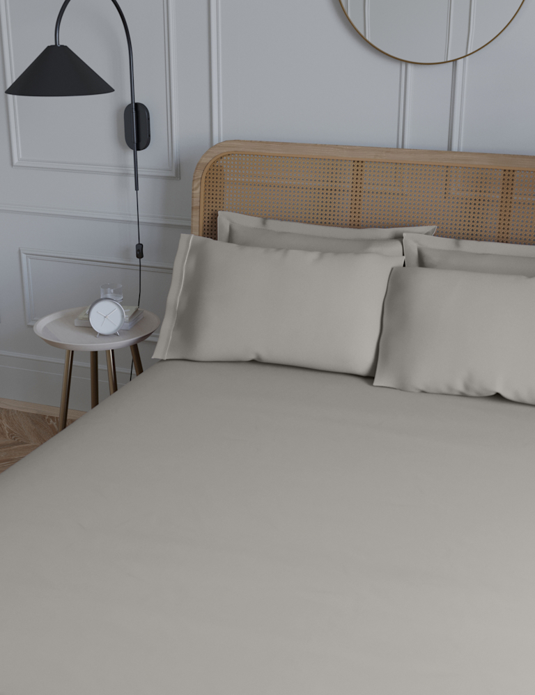 Egyptian Cotton 230 Thread Count Crisp Deeper Fitted Sheet