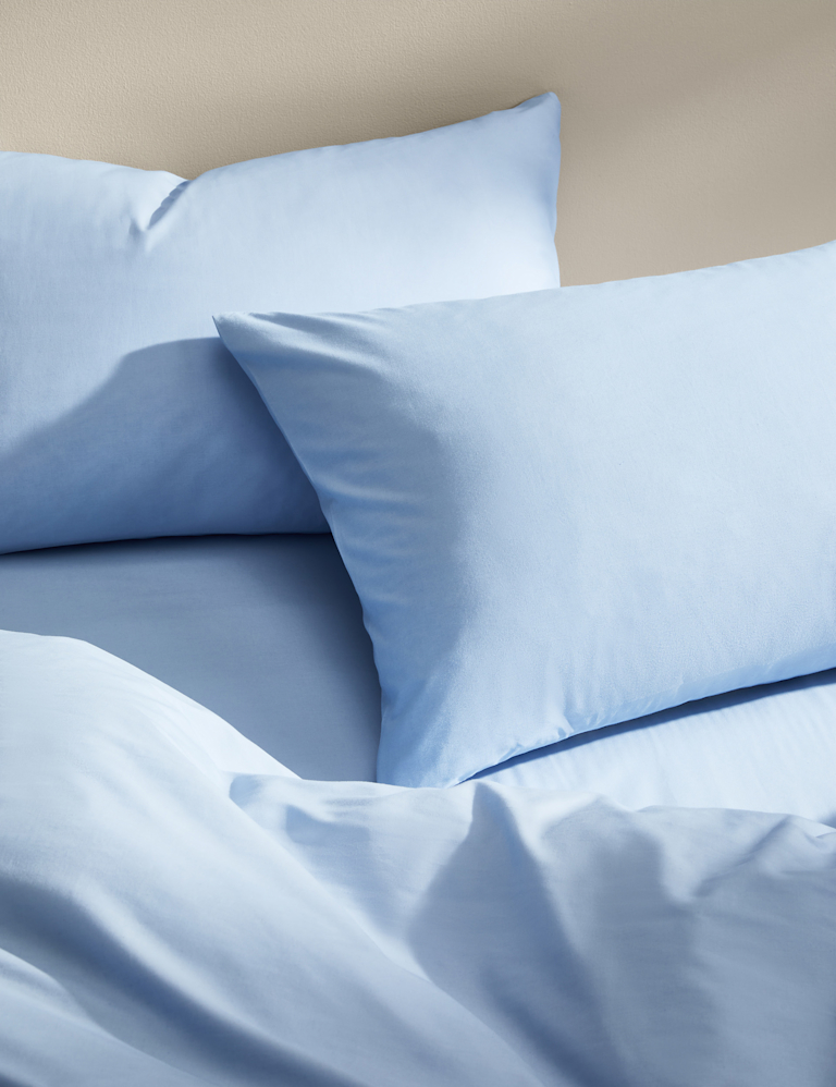 2 Pack Cotton Rich Pillowcases