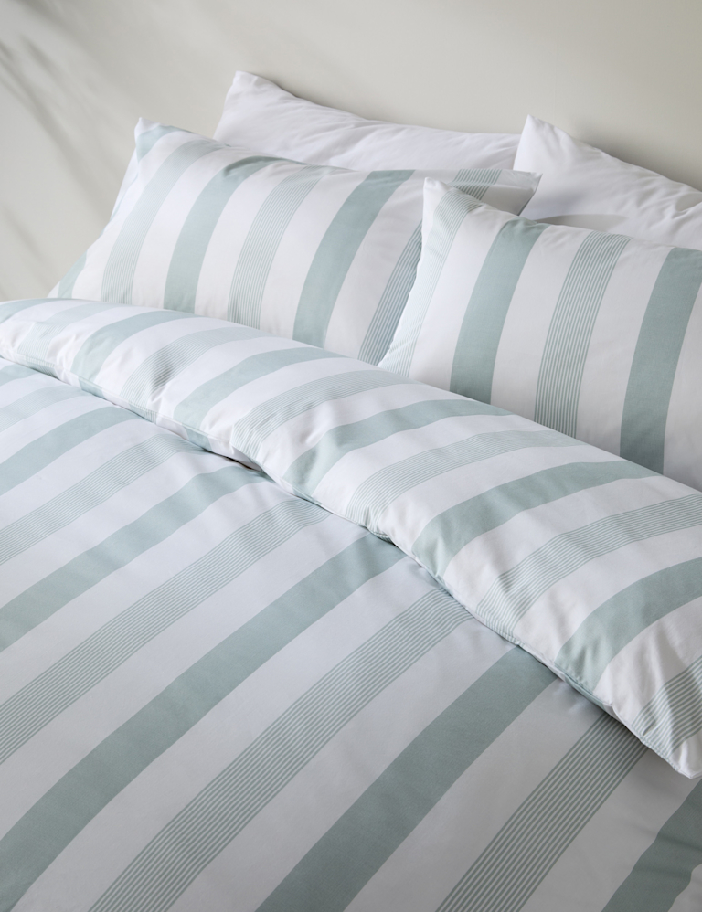 Pure Cotton Hadley Striped Bedding Set