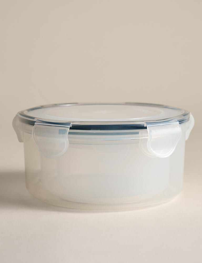Set of 3 Round Clip Storage Containers