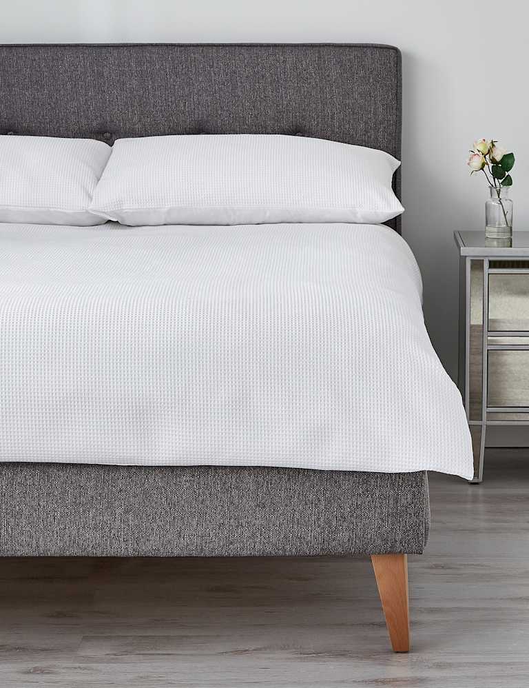Pure Cotton Waffle Bedding Set