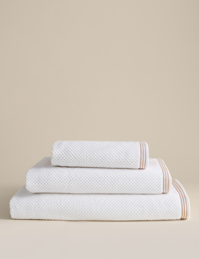 Pure Soft Cotton Rice Weave Towel