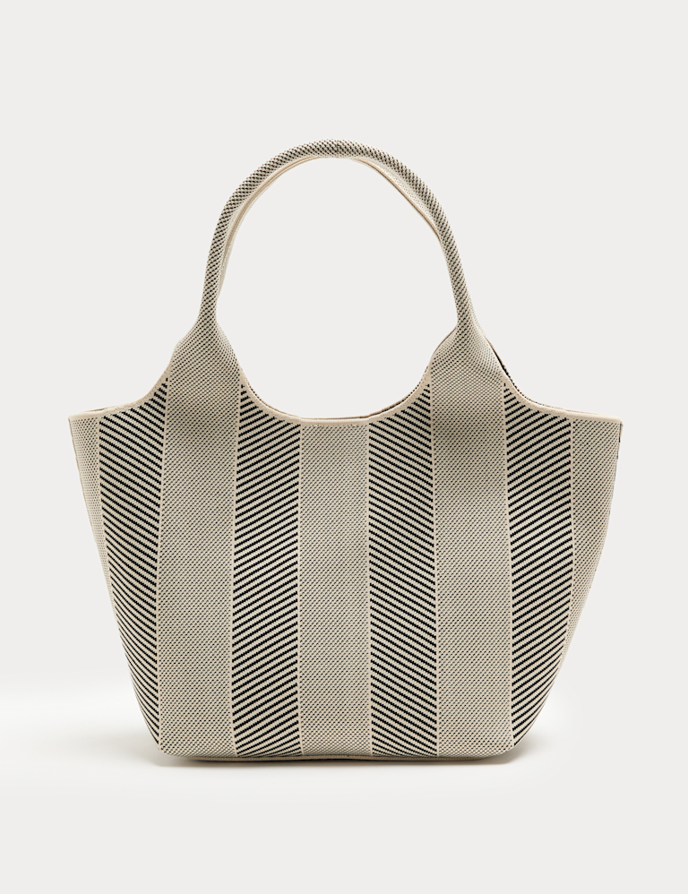 Flyknit Striped Top Handle Grab Bag