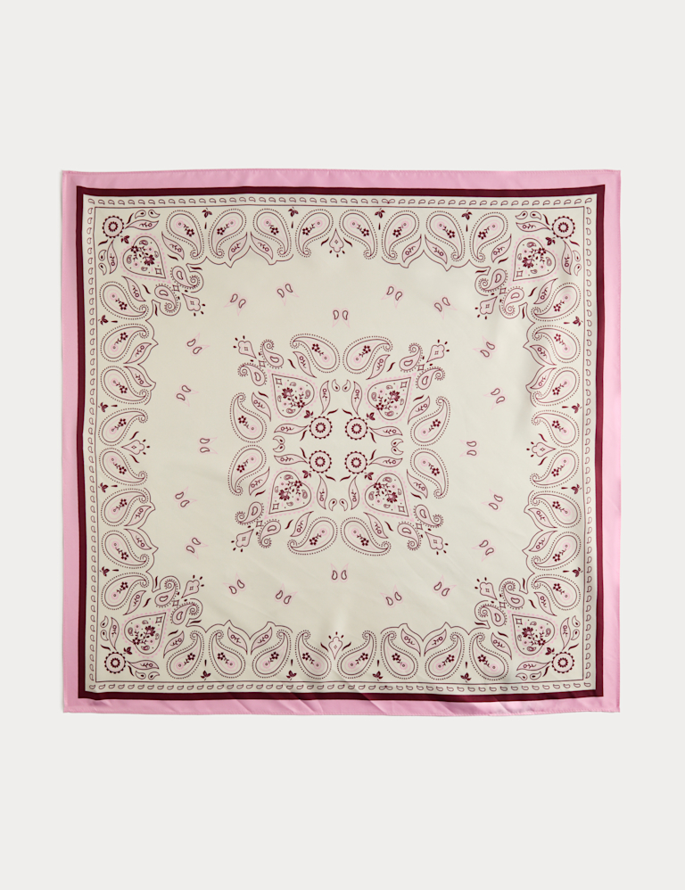 Satin Printed Neckerchief