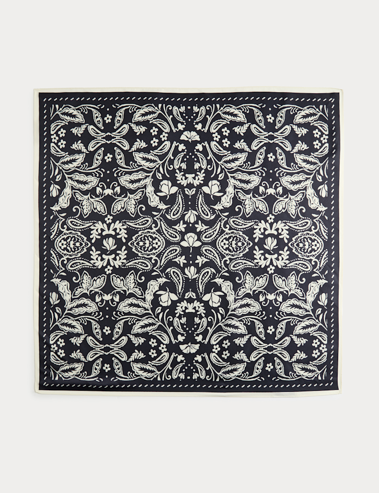 Satin Printed Neckerchief