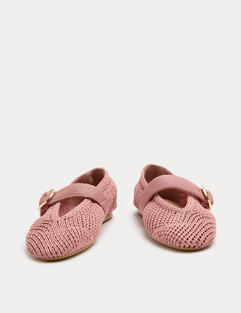 Buckle Flat Mary Jane Ballet Pumps