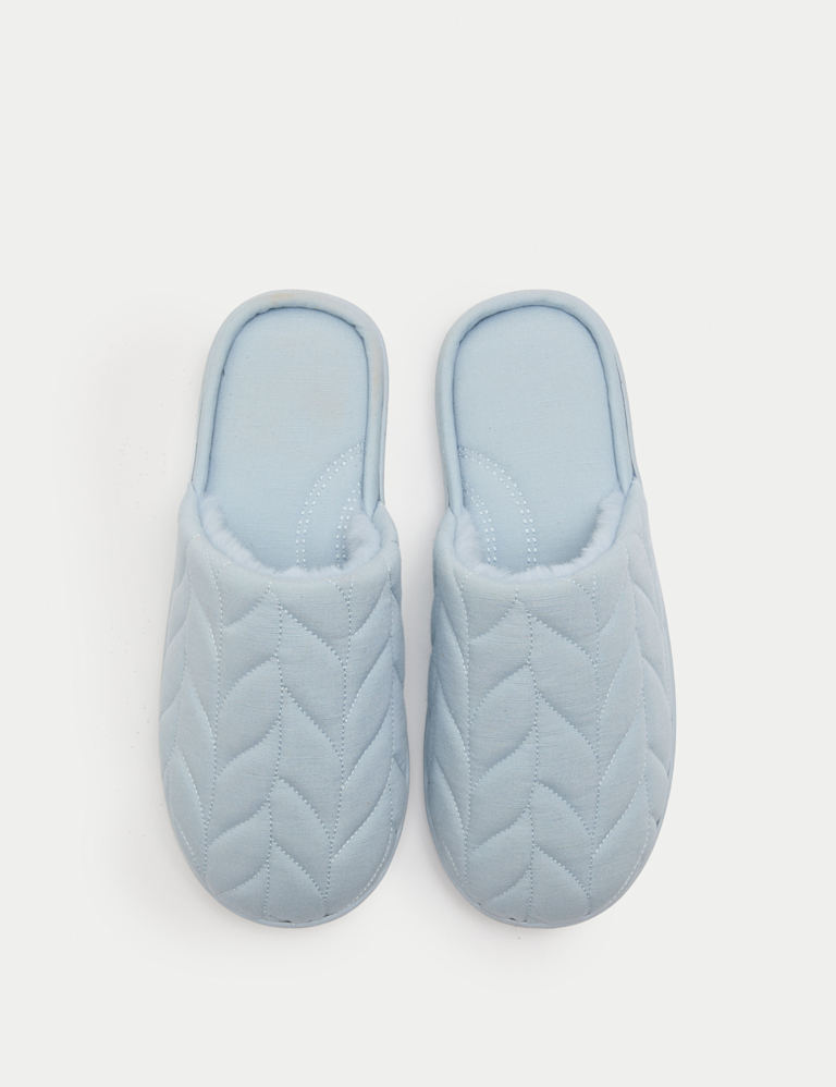 Mule Slippers with Secret Support