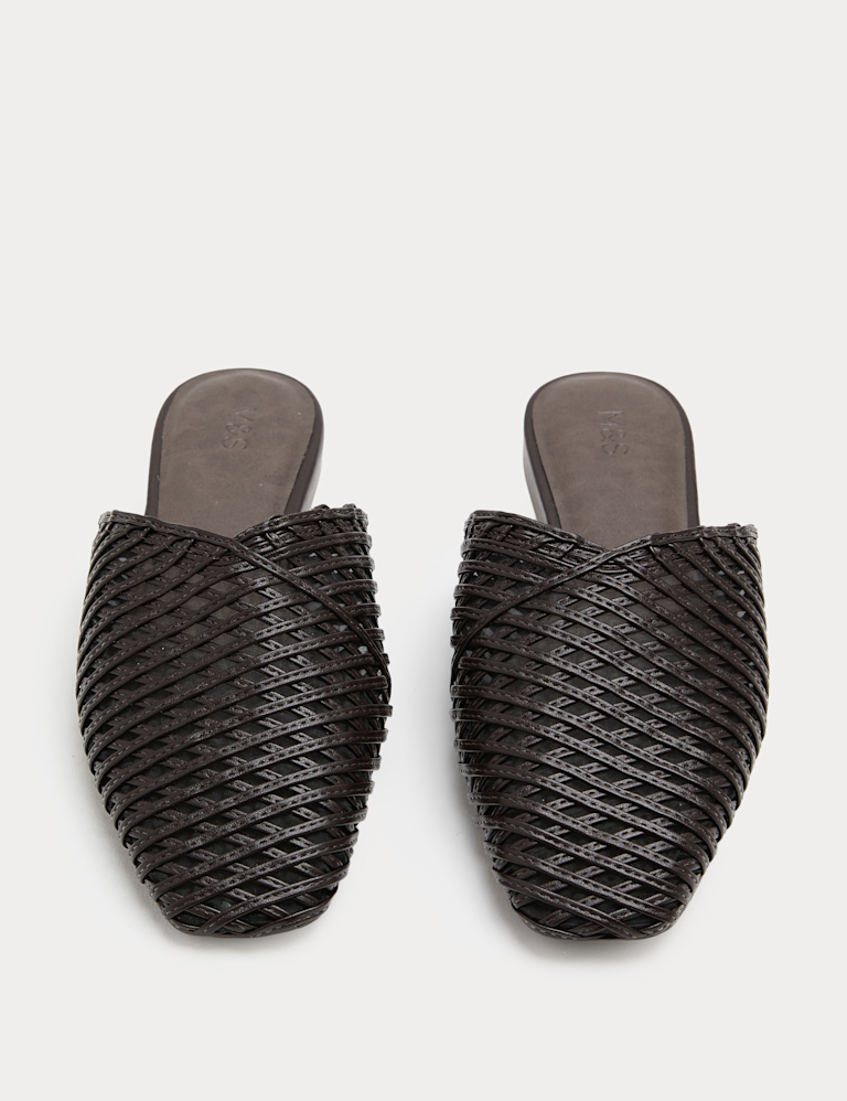 Slip On Flat Mules