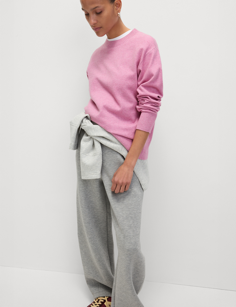 Air-Yarn Crew Neck Jumper