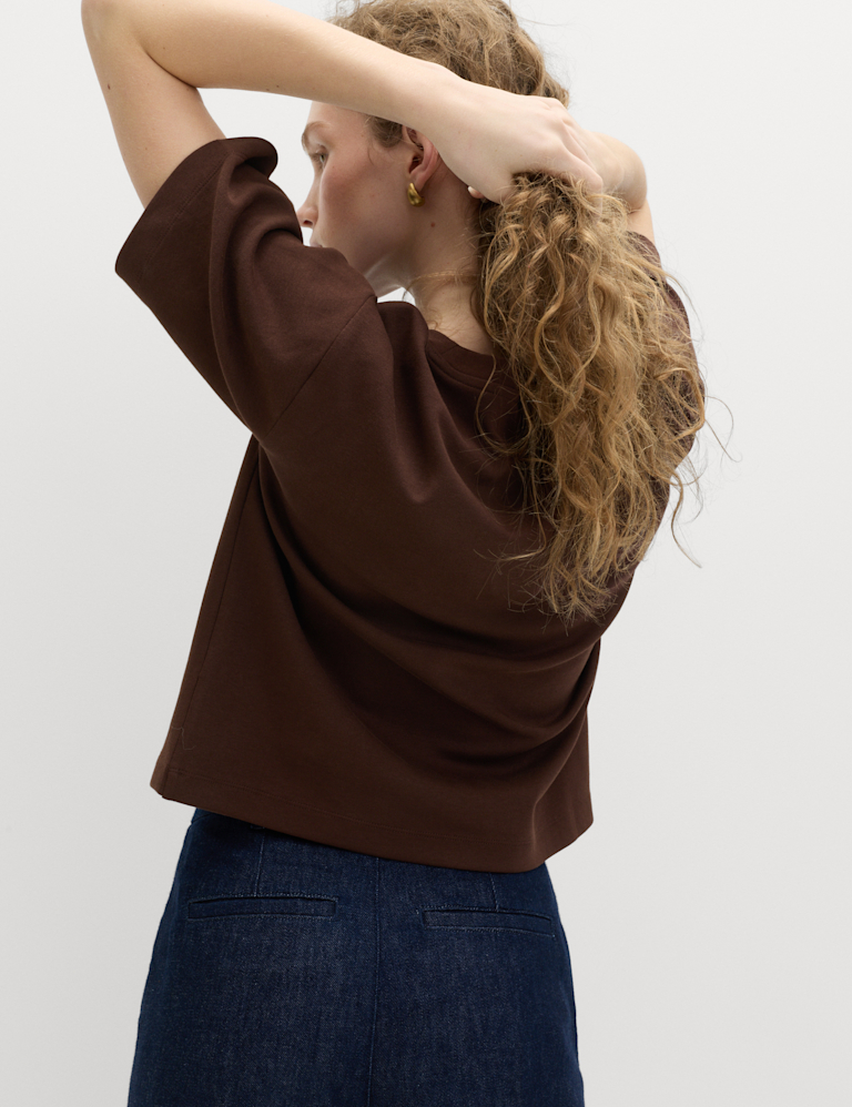 Pure Cotton Heavyweight Boxy T-Shirt