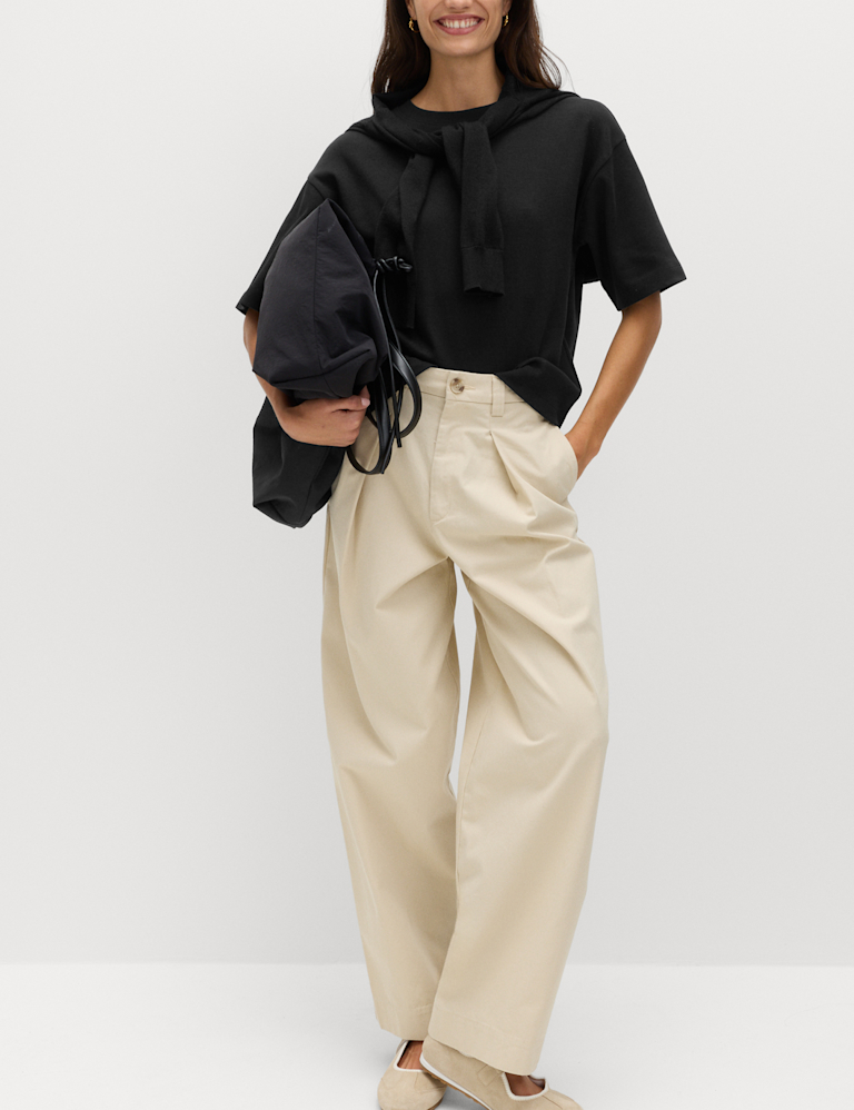 Pure Cotton Heavyweight Boxy T-Shirt