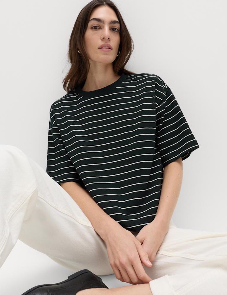 Pure Cotton Heavyweight Boxy T-Shirt