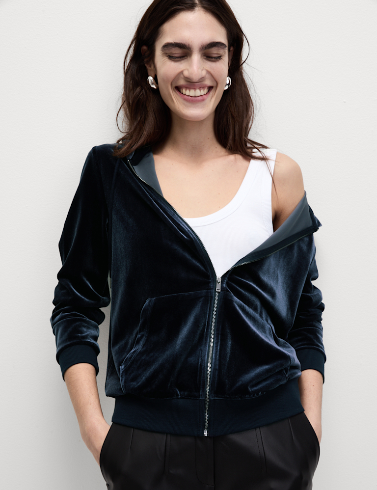 Velour Hoodie