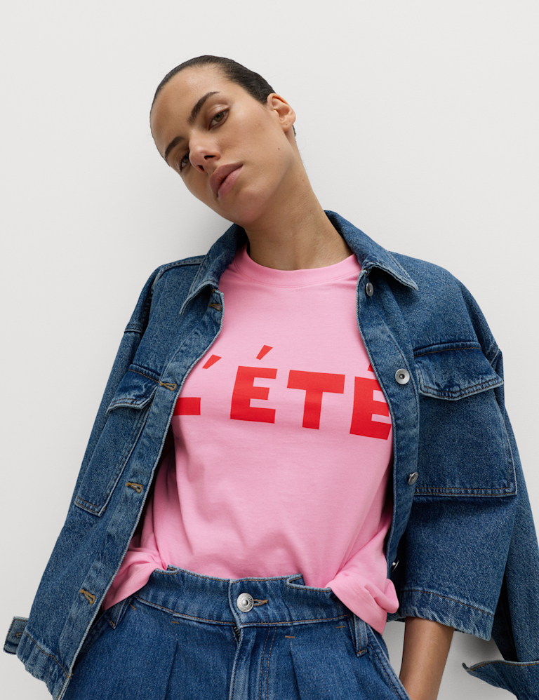 Pure Cotton Graphic T-Shirt