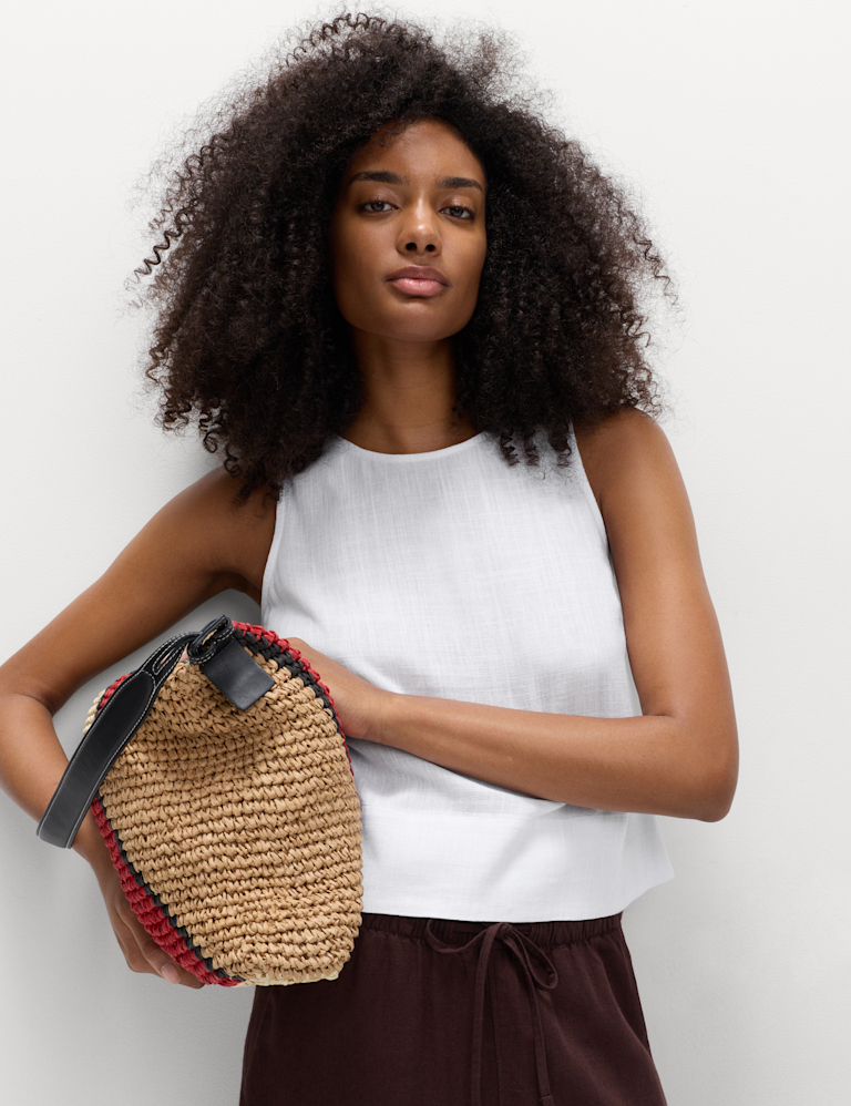 Vest with Linen