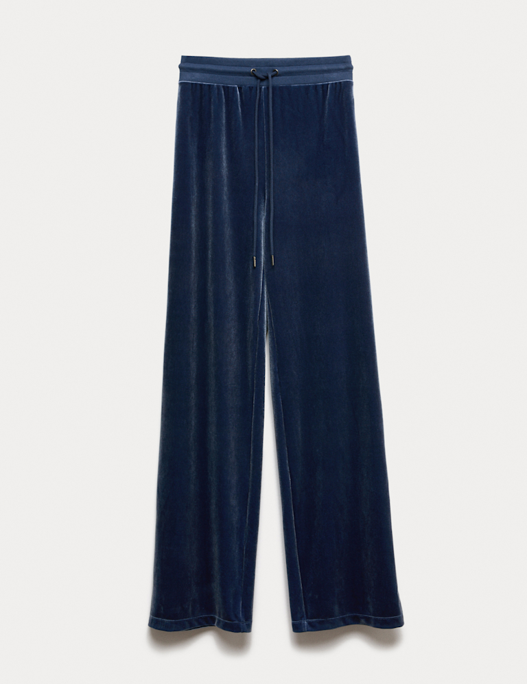 High Waisted Wide Leg Joggers
