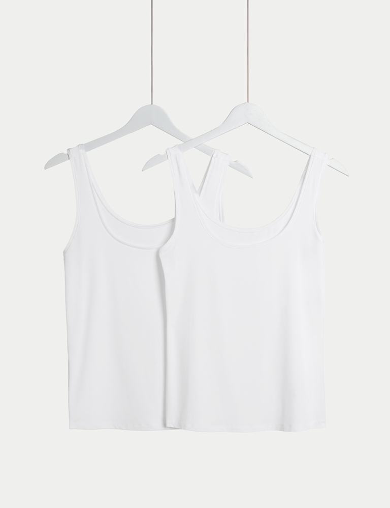 2pk Flexifit™ Modal Rich Vests