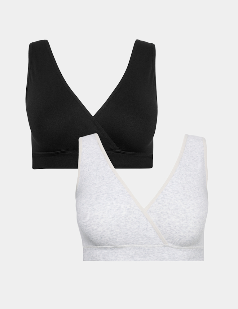 2pk Lounge Nursing Maternity Bras