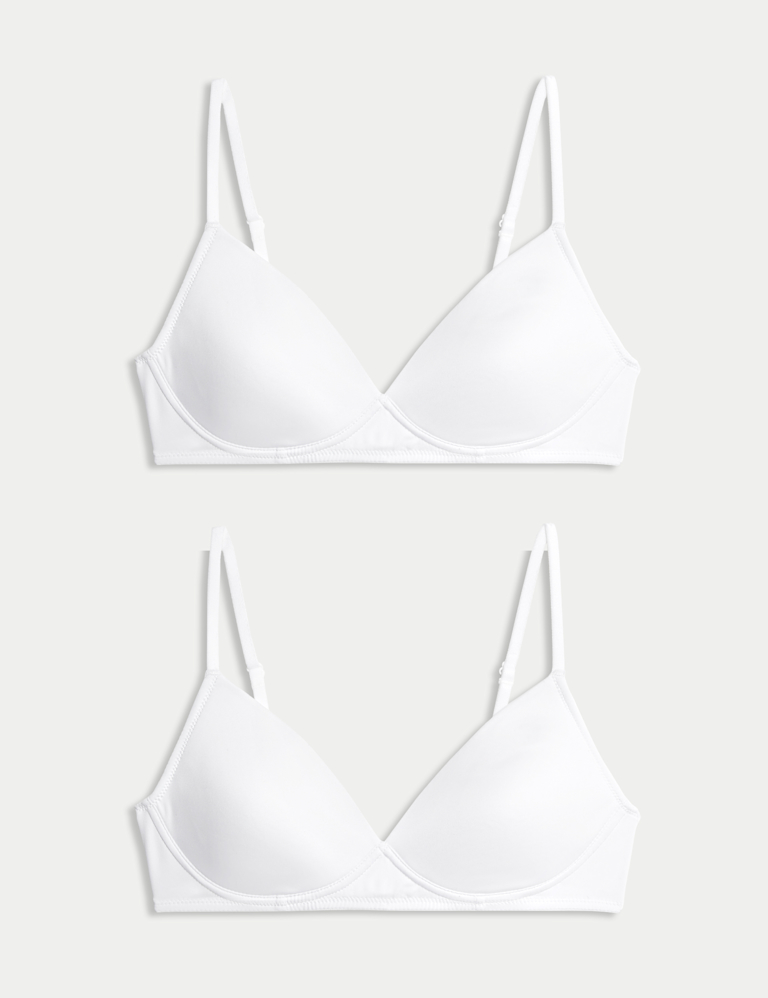 2pk Non Wired First Bras AA-D