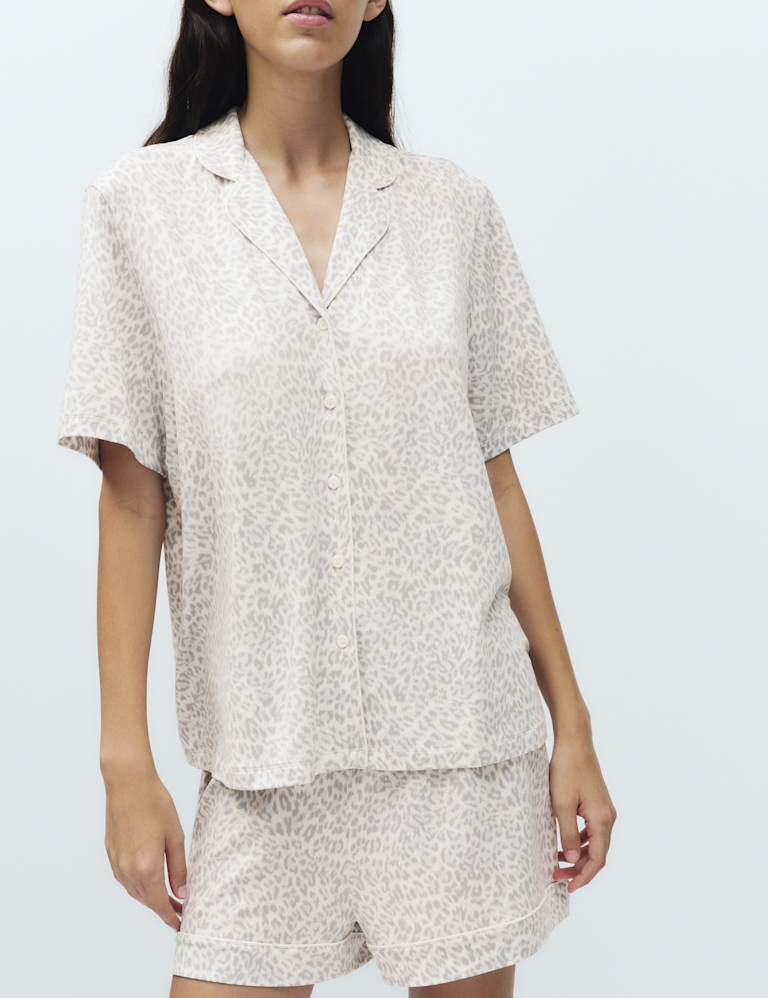 Soft Touch Printed Revere Shortie Set