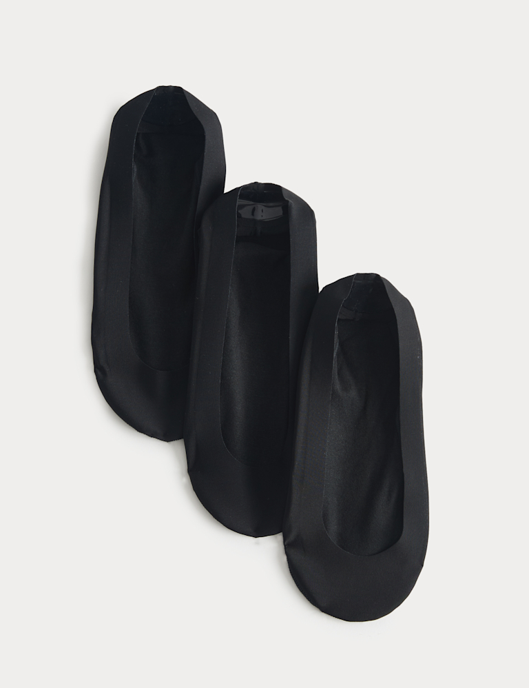 3 Pack Cotton Blend Footsies