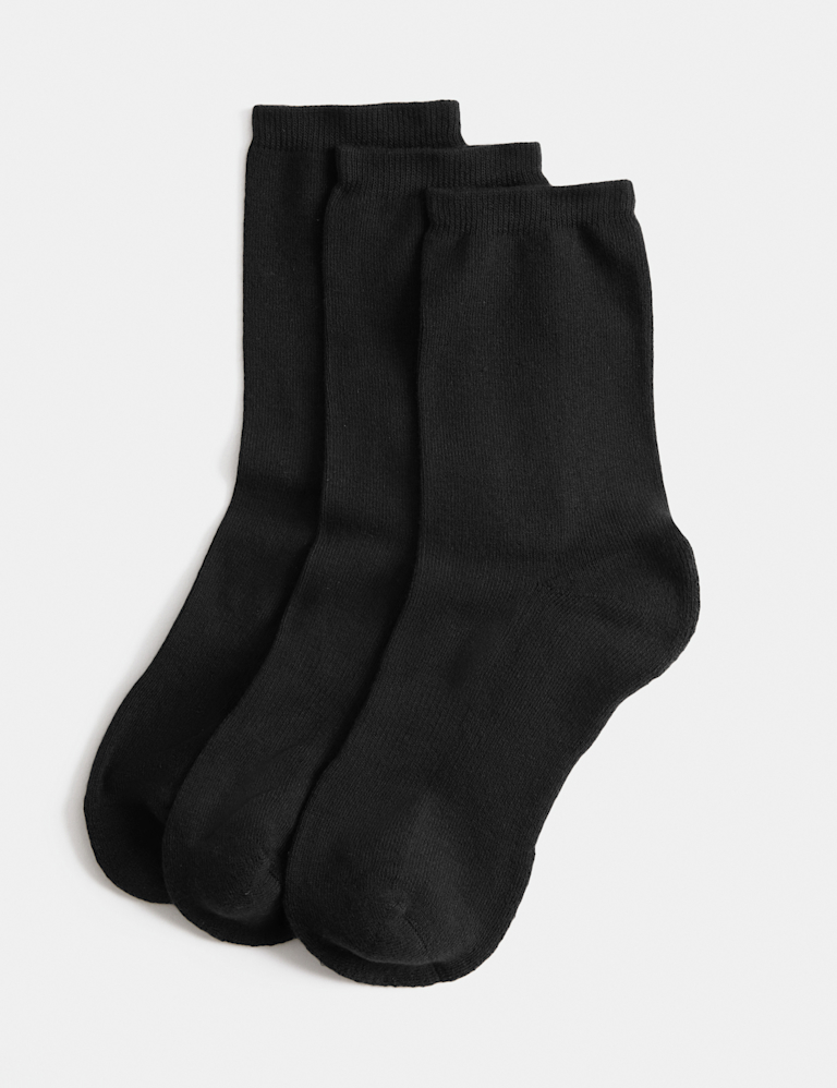 3pk Thermal Ankle High Socks