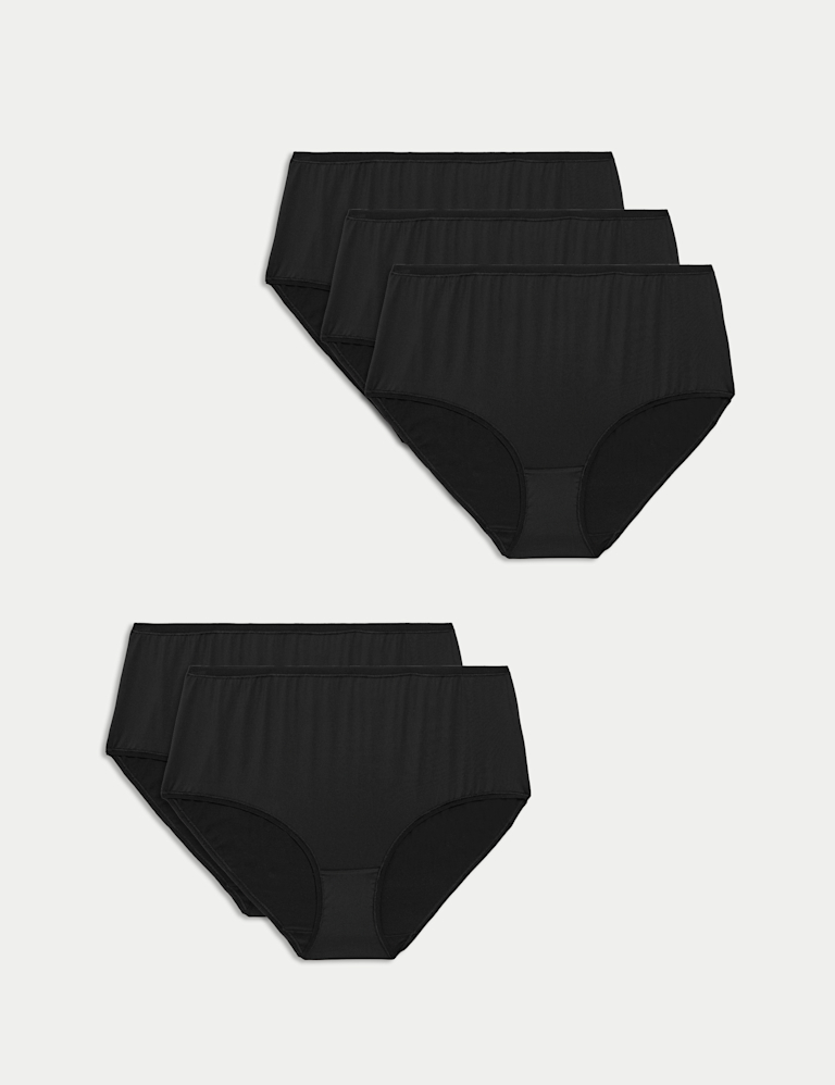 5pk Microfibre High Rise Shorts