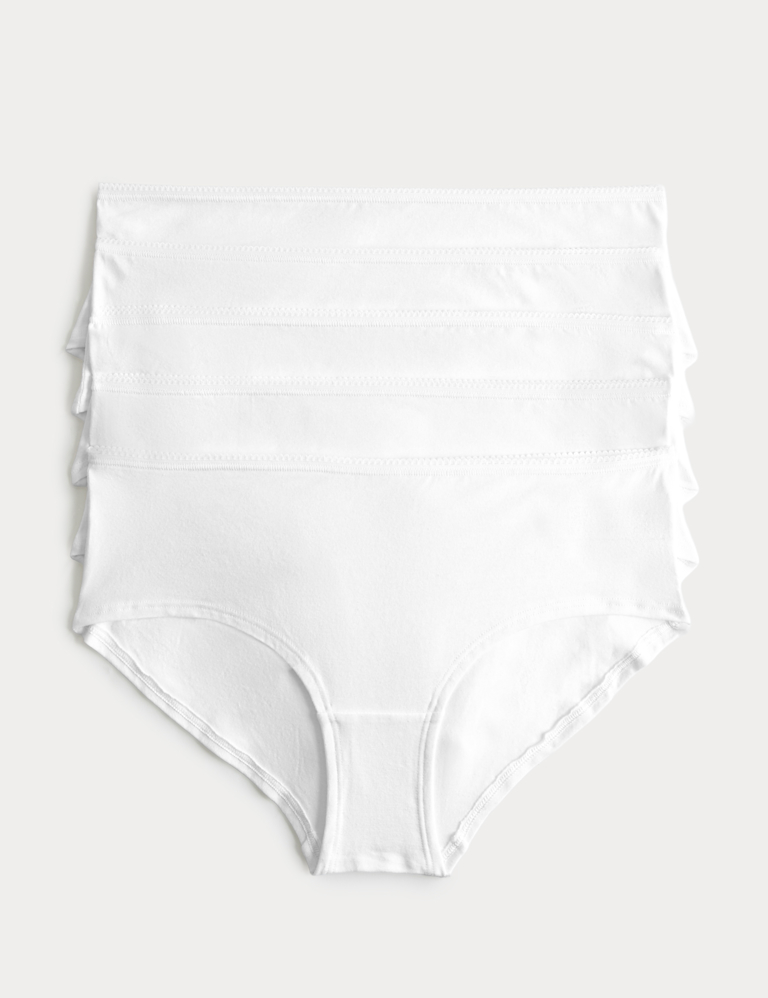 5pk Cotton Rich Lycra® Low Rise Shorts