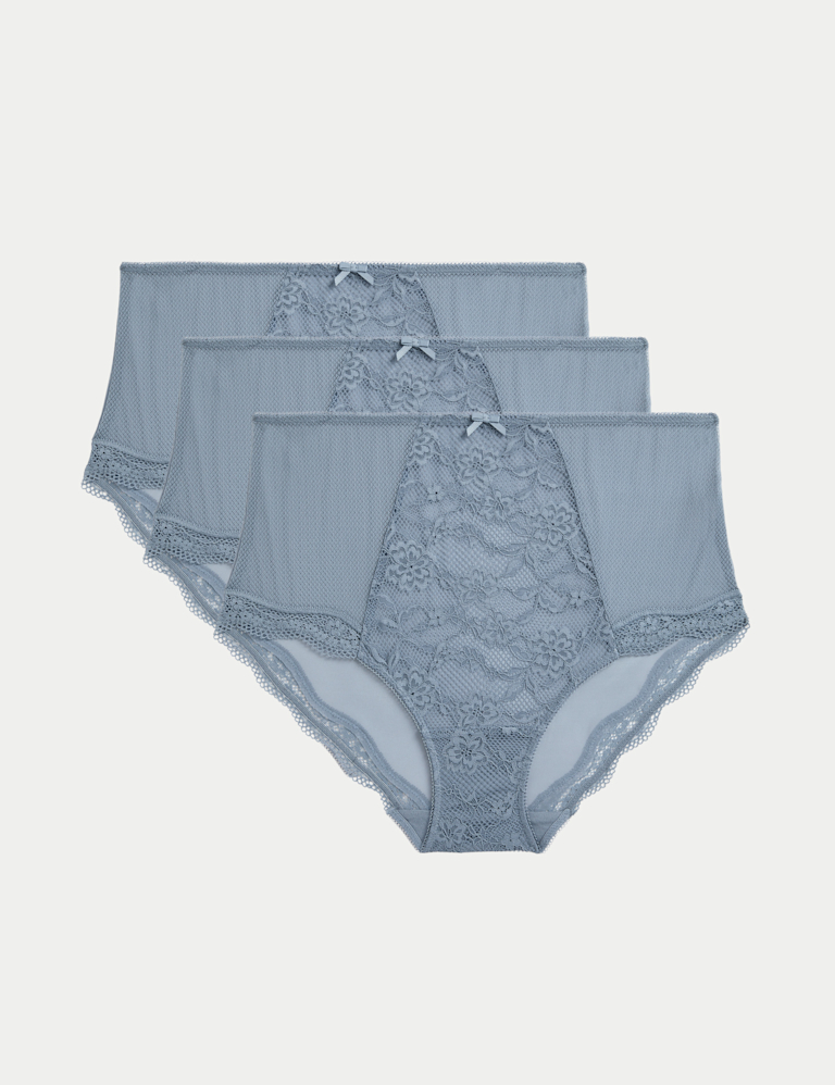 3pk Jasmine Lace Full Briefs