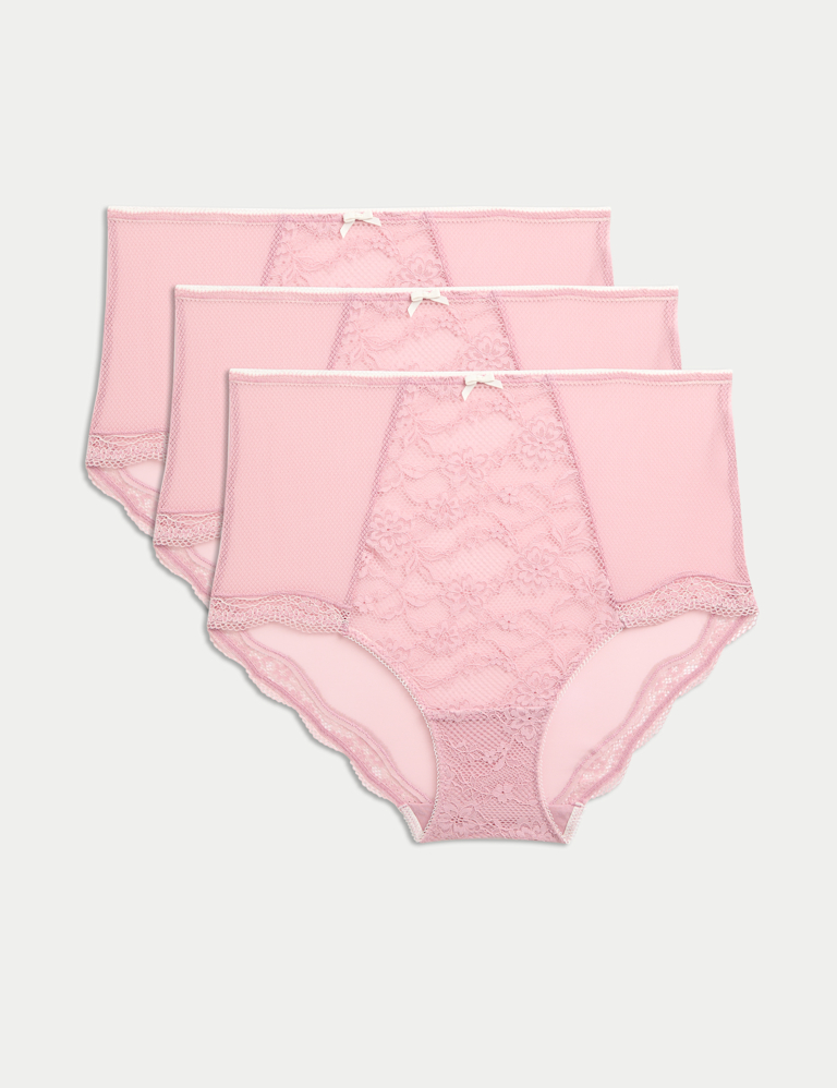 3pk Jasmine Lace Full Briefs
