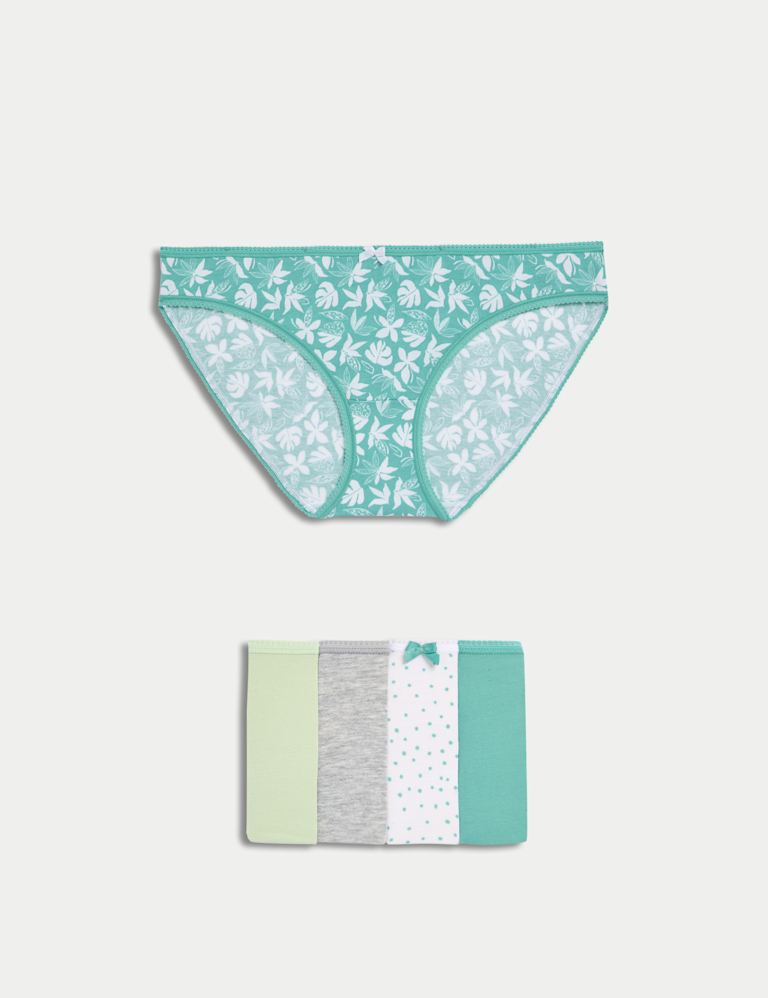 5pk Cotton Lycra™ Bikini Knickers