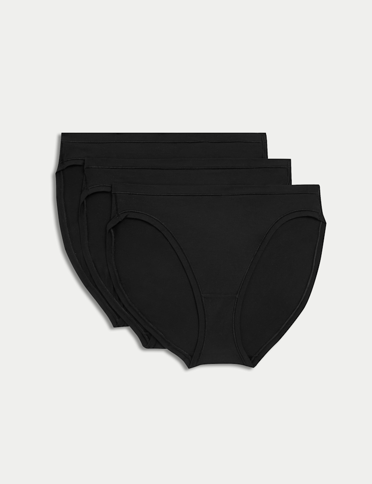 3pk Flexifit™ Modal High Leg Knickers