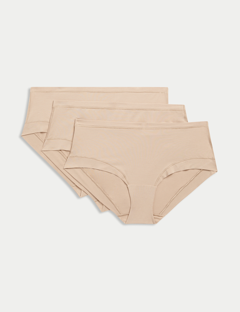 3pk Flexifit™ Modal Low Rise Shorts
