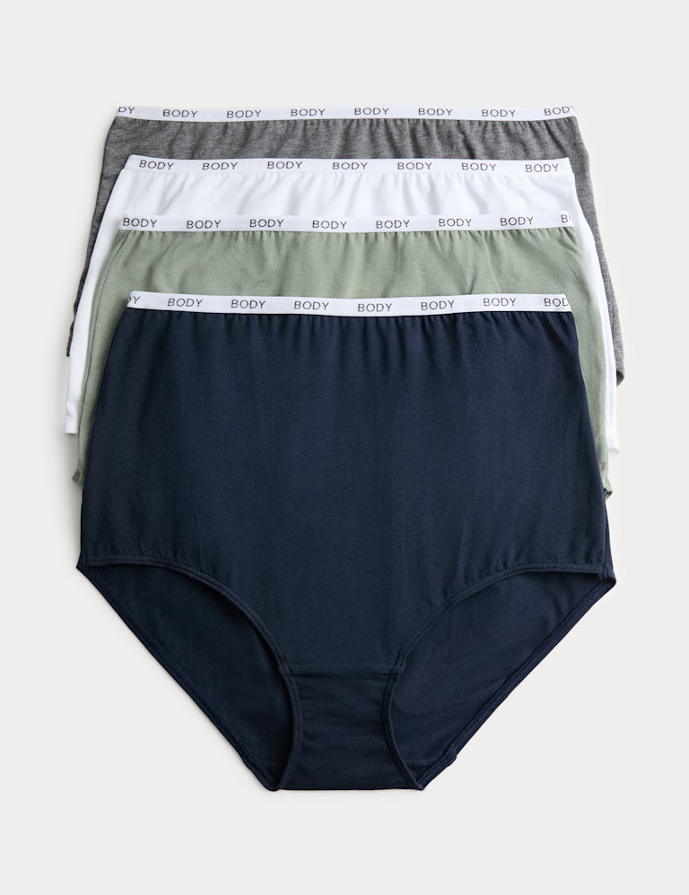 4pk Cotton Rich Full Briefs