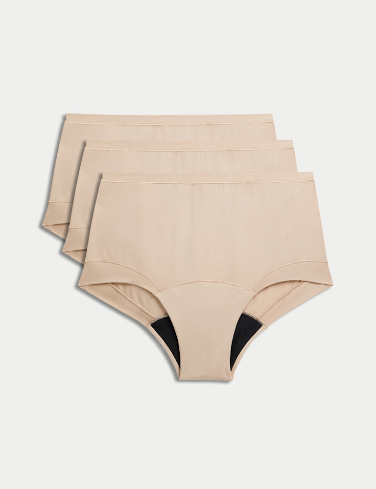 3pk Heavy Absorbency Period Full Briefs